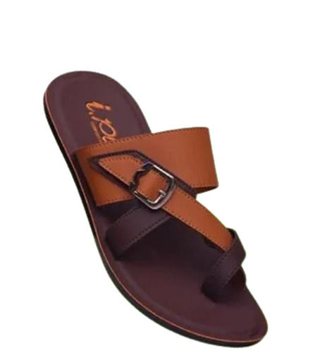 Leather Flat Sandals Slipper