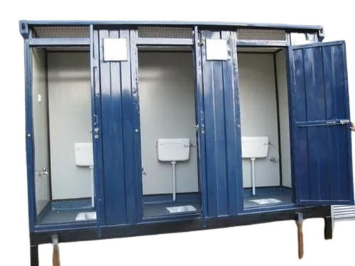 Mobile Toilet Container - Door Material: Aluminum Window