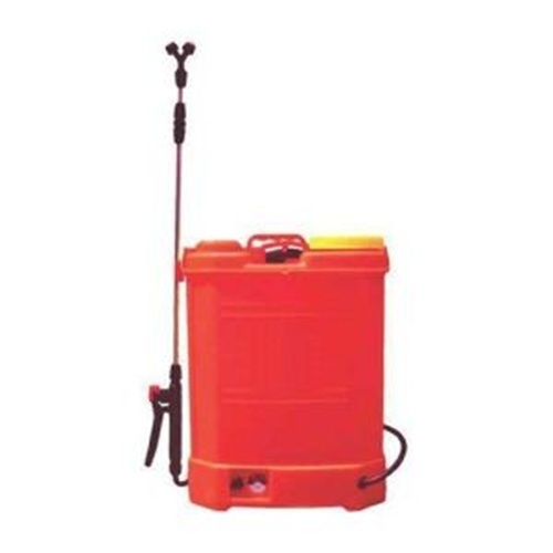 Agricultural Sprayer Pump - Plastic Material, 16 Liters Capacity, 12V Battery, 0.2-0.3 MPA Working Pressure | Multi Color, Electric Start, Side Chain Drive, Single Cylinder Engine