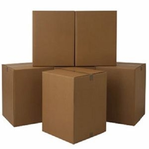 Corrugated Boxes - Paperboard, Multisizes, White/Brown/CUSTOM Colors | Ideal for Food, Tools, Pharmaceuticals, Mailing, and More