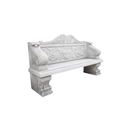 Marble Outdoor Garden Bench By Evaan Marble Kraft