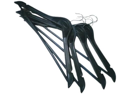 Premium Black Plastic Hanger - Hangers Type: Garment