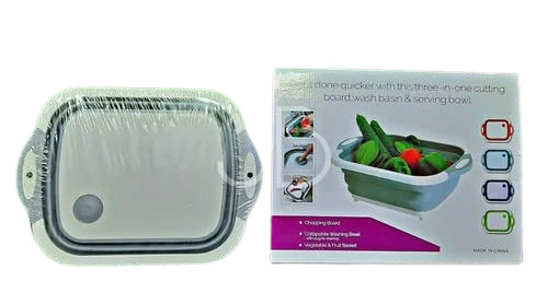 Chopping Board - Customized 3 Inch Thickness | Durable PVC Material, Cream Color, Fine Finished
