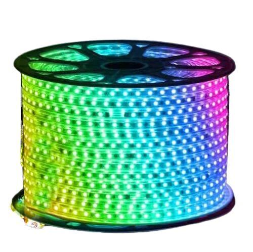 LED Strip Light - Multi Color, 220V Input Voltage | Adjustable Angle, Easy Installation, Low Heat Output, Vibration Resistant, Flicker-Free Lighting, Portable Option