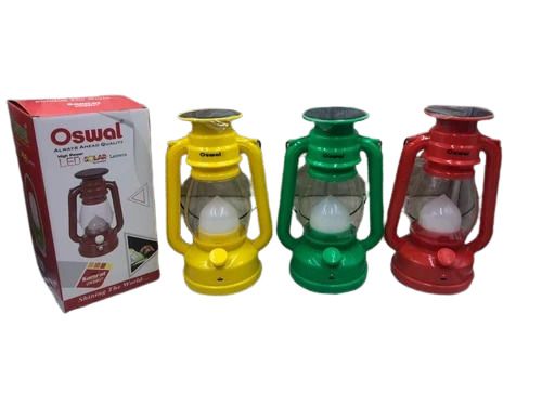Oswal Led Lantern Lamp - Glass, Medium Size, All Color Options | Durable Fluorescent Light, Fine Finished Modern Design