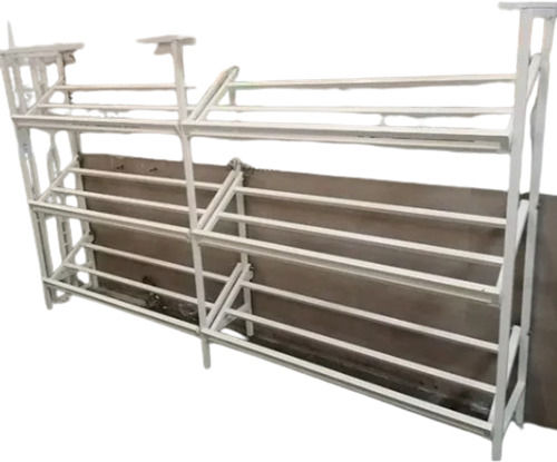 Mild Steel Vegetable Racks - Color: Black