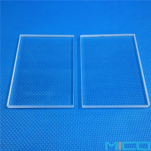 Quartz Glass Sheet - Color: Transparent/ Milky White