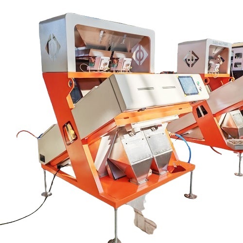 High-Precision PVC Waste Plastic Color Sorting Production Line - 0.5 Watt Electric 150 Kilograms Weight | Advanced Optical Recognition Efficient Material Separation Customizable Sorting Parameters