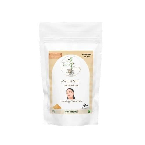 Multani Mitti Face Mask - Color: White