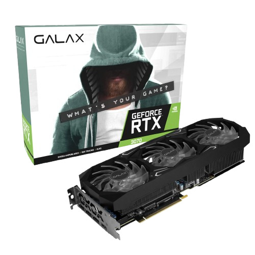 Galax Geforce Rtx 3070 Graphic Card - Color: Black