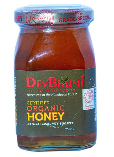 Pure And Natural Devbhumi Pahadi Honey, 250 Gm - Grade: A Grade