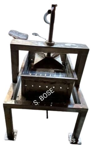 Silver Paneer Cheese Press Machine