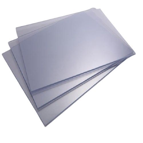 Clear Plastic Sheet - Color: White