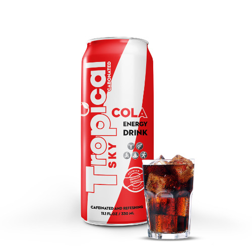 Cola Energy Drink Carbonated Drink 330Ml