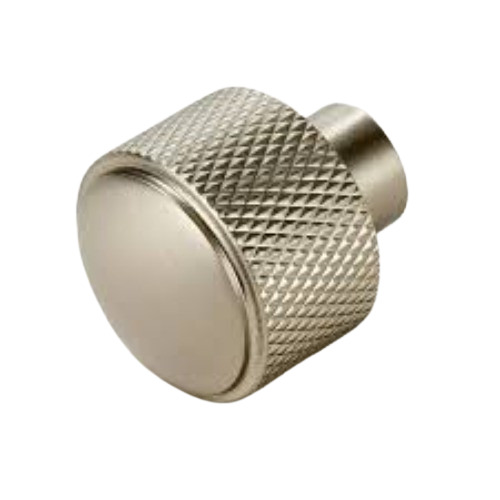 Brass Cabinet Knob  - Color: Silver