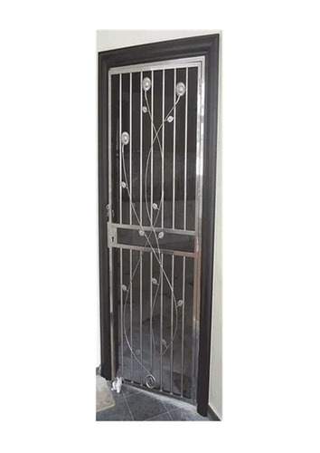 Residential Main Gate - Stainless Steel, Standard Size, Polished Finish | Heavy-Duty, Corrosion Resistant, Easy to Install