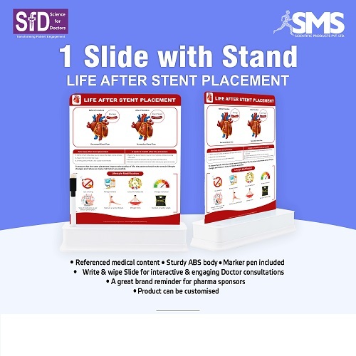 1 Slide With Stand - Life After Stent Placement