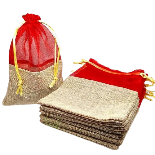 Jute Net Potli Bag - Capacity: 0.5 Kg