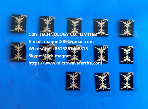 Microwave Ferrimagnetic Substrates For Microwave Integrated Circuits..