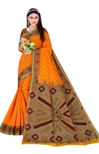 Printed Casual Wear Women Saree - Color: Customize