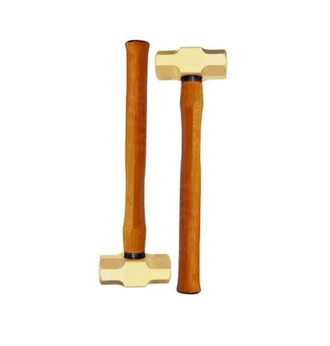 Non Sparking Sledge Hammer - Color: Golden