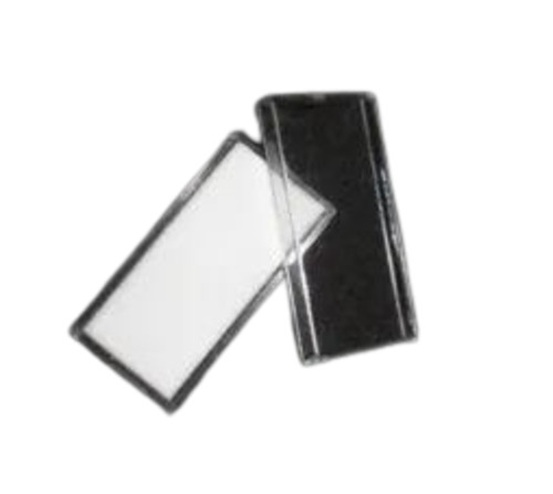 Plastic Box - 50x25x10 mm, Transparent Plastic Material, Long Lasting, Durable, Fine Finished, Plain Pattern, Very Good Shape