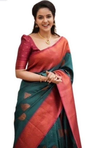 Soft Silk Sarees - Color: Coustomize