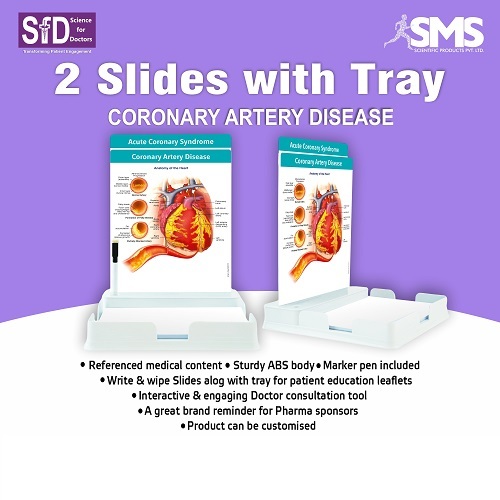2 Slides With Tray - Coronary Artery Disease