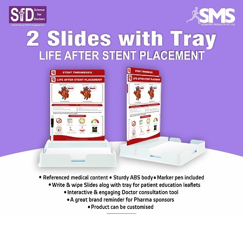 2 Slides With Tray - Life After Stent Placement