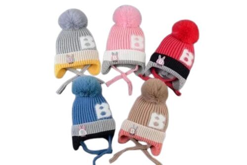 Baby Woolen Cap - Design: Regular