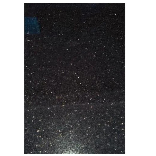 Galaxy Granite Slab - 60x30 inches Black Color 20 mm Thickness | Antibacterial Durable Easy to Clean Non-Slip Striking Design