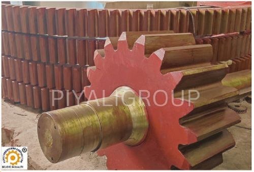 Casting Steel Helical Pinion Gear Shaft Assembly - Usage: Industrial