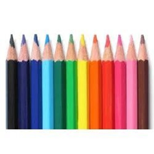 Colour Pencil - Wooden Material, 24 Colours Box | Smooth Finish, Attractive Design, Perfect for Drawing and Dimensional Application