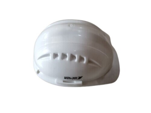 Unisex Safety Helmet - PVC Material, Various Sizes | Open Face Style, Lightweight, Crack Resistant, Highly Comfortable, Quality Tested
