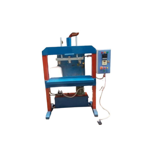 Disposable Paper Plate Making Machine - Color: Blue