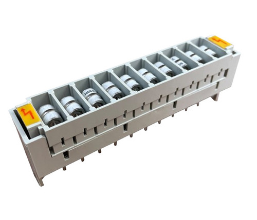 Lsa Protection Magazine With Gdt Arrester - ABS, 10 Pair Modular Design | Centralized Surge Protection, Easy Installation, Maintenance Free, 3-Point Safety Function