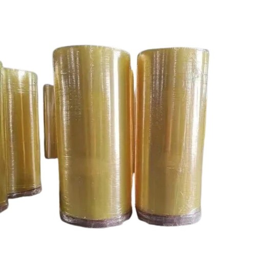 Bopp Adhesive Tape Roll - Yellow, Single-Sided with High Adhesiveness and Quality Assurance