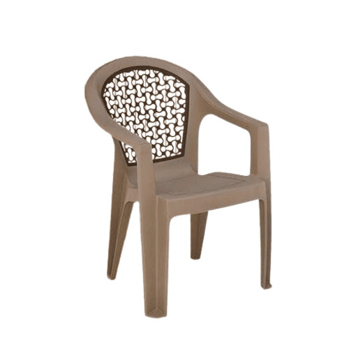 Designer Plastic Chairs - Color: Brown