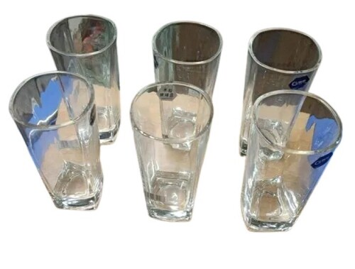 Glass Drinking Set - Color: Transparent