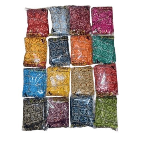 Embroidered Dupatta - Rayon Brocade, Customized Size Options | Breathable, Quick Dry, Anti-Wrinkle, Traditional Embroidery, Rectangular Shape