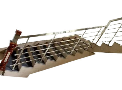 Steel Staircase Railing - Height: 1 Foot (Ft)