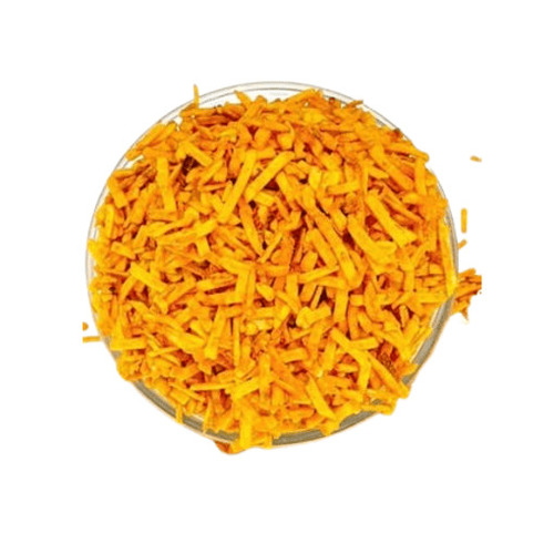 Falahari Namkeen - Besan & Rice Flour Snack, Regular Size, Yellow Color | Gluten Free, Baked, Spicy Taste, Crunchy & Crispy Texture