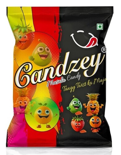 Masala Toffee - Oval Shaped Fruit Flavor, Solid Form - Deliciously Mixed Sweet Treat