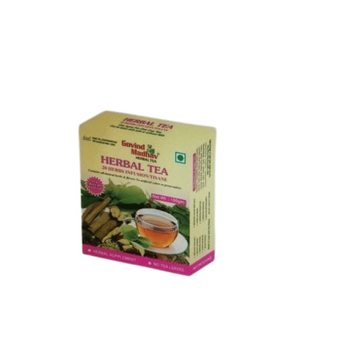 Organic Herbal Tea - 100 Grams Dried Solid Extract, 100% Pure Black Antioxidant Health Tea with Fresh Taste, No Sugar, Vegetarian