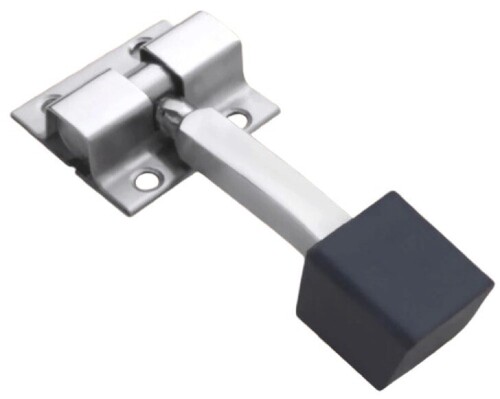 Rod Door Stopper - Stainless Steel Various Sizes Available Glossy Silver Finish Easy to Install and Quality Tested