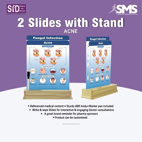 2 Slides With Stand - Acne