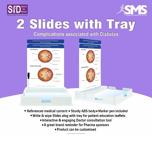 2 Slides With Tray - Complications Associated with Diabetes