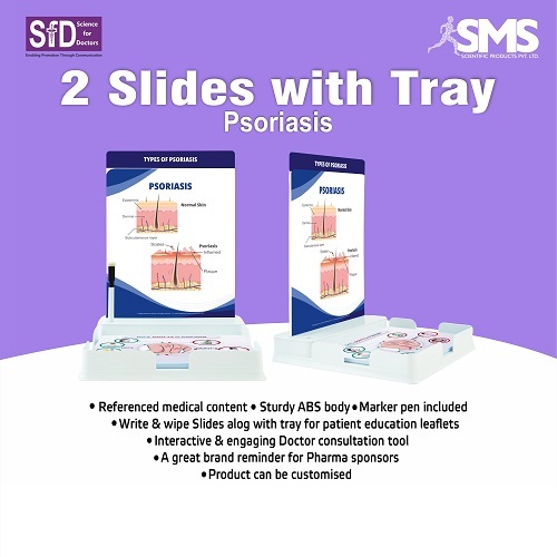 2 Slides With Tray - Psoriasis