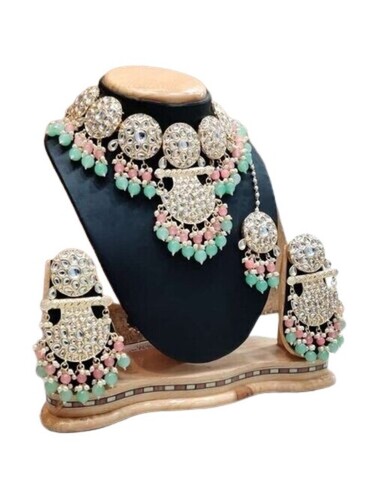Imitation Necklace And Earing - Color: Comes In Various Colors