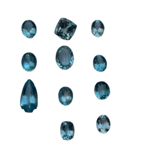 Aquamarine Stones - Shape: Pear Cut